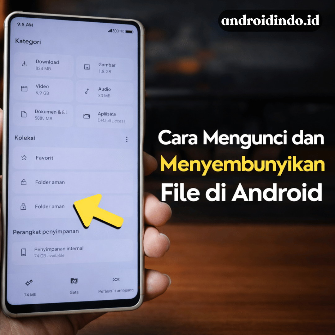 Cara Mengunci Folder Rahasia di Android dengan Mudah