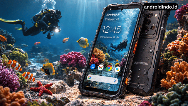 7 HP Android yang Bisa Dipakai Menyelam, Tahan Air!